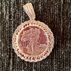 2000 American Millennium Silver Eagle coin